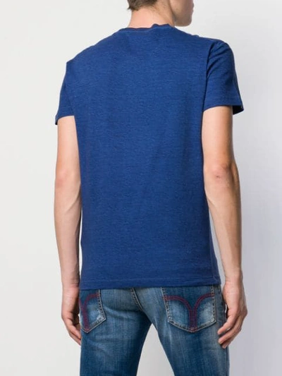 Shop Dsquared2 Graphic Print T-shirt In Blue
