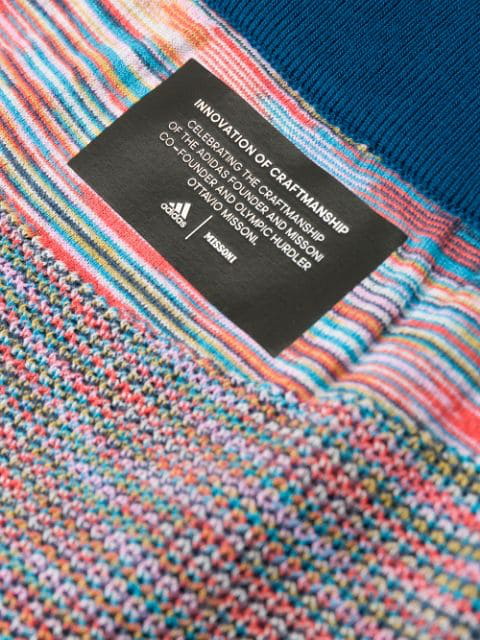 Adidas Gestrickte Bermudas Blau in Blue Adidas Gestrickte Bermudas Blau in Blue