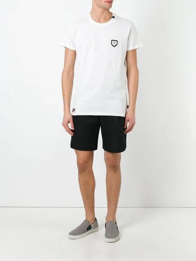 Shop Plein Sport Football T-shirt In White