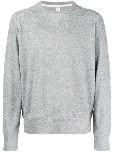 Shop Doppiaa American Terry Sweatshirt In Grey