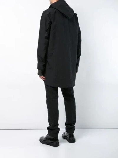 Shop Taichi Murakami Long Mountain Parka In Black