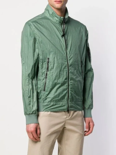 Shop C.p. Company Lightweight Lens Jacket In Green