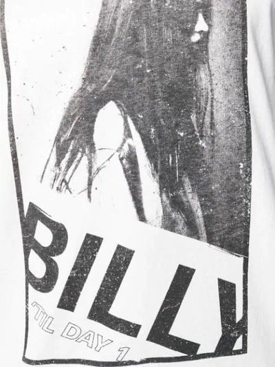 Shop Billy Graphic Print T-shirt In White