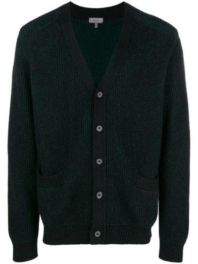 Shop Lanvin Classic Knitted Cardigan In Green