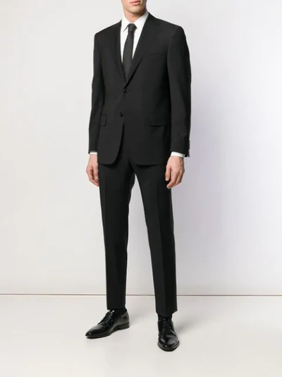 CORNELIANI TWO-PIECE FORMAL SUIT - 黑色