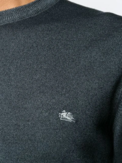 Shop Etro Casual Sweatshirt In Grey