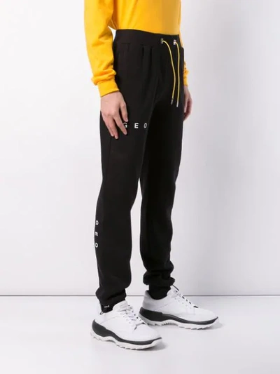 Shop Geo Essential Sweatpants In Black