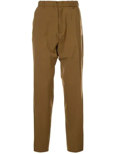 Shop N°21 Relaxed Trousers In Brown