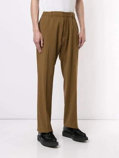Shop N°21 Relaxed Trousers In Brown