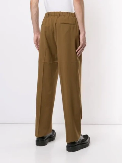 Shop N°21 Relaxed Trousers In Brown