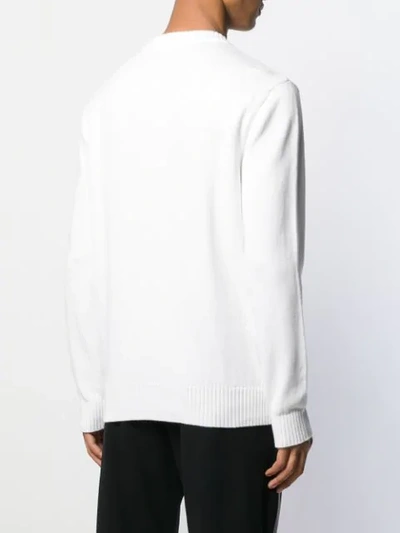 Shop Diesel 'k-logox-b' Pullover In White