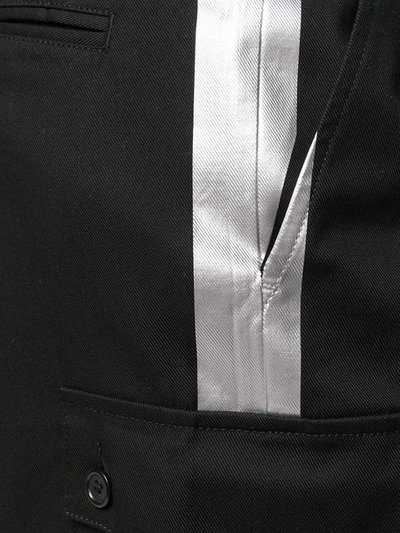 Shop Dolce & Gabbana Patch Detail Shorts In Black