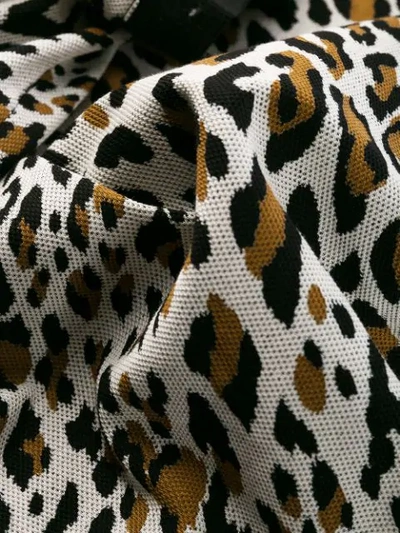 Shop Roberto Cavalli Spiky Leopard Polo Shirt In D0239