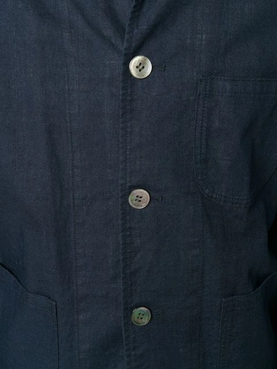 Pre-owned Comme Des Garçons Postman Jacket In Blue