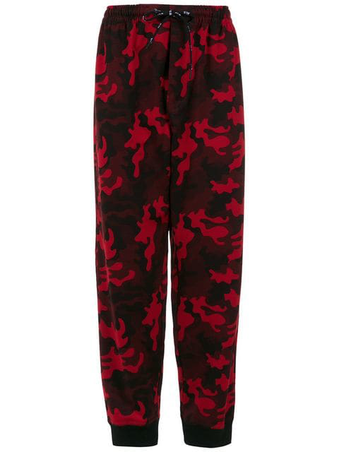 army print track pants