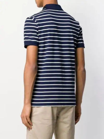 Shop Polo Ralph Lauren Striped Polo T In French Navy