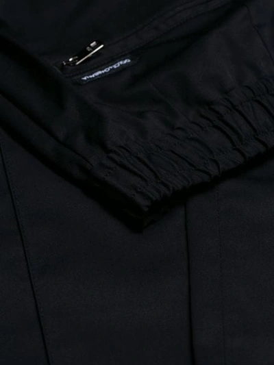 Shop Dolce & Gabbana Elasticated Waist Track Pants In Blue