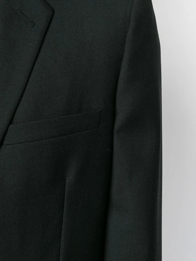 Shop Saint Laurent Slim Fit Suit Jacket In Black