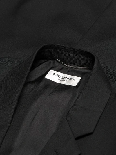 Shop Saint Laurent Slim Fit Suit Jacket In Black