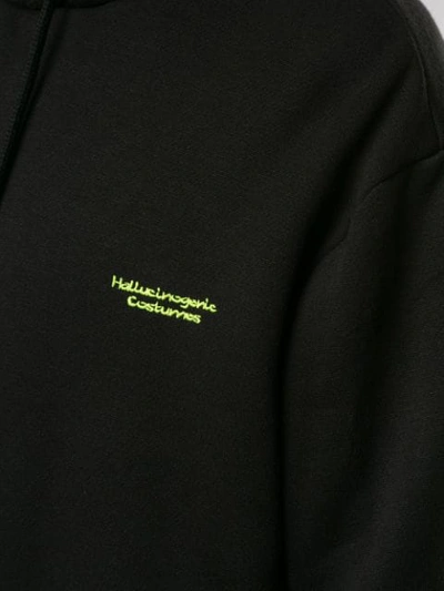 Shop Yoshiokubo Delorean Parka Sweatshirt In Black