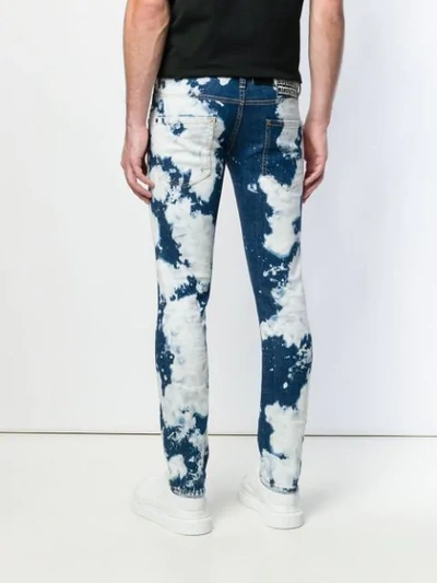 Shop Dsquared2 Clement Skinny Jeans In Blue
