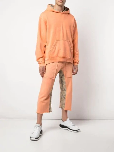 Shop Alchemist Hooded Sweatshirt In Orange