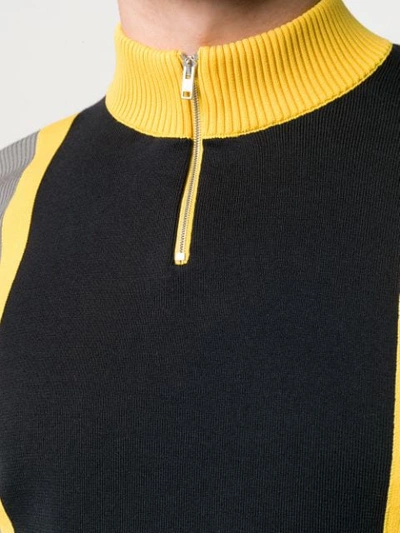 Shop Marni Colour-block Sweater In Grey