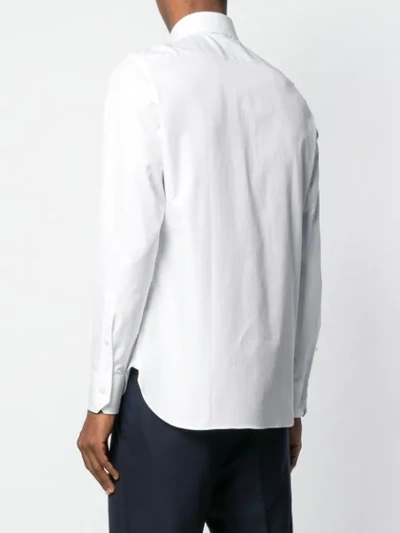 Shop Ermenegildo Zegna Simple Shirt In White