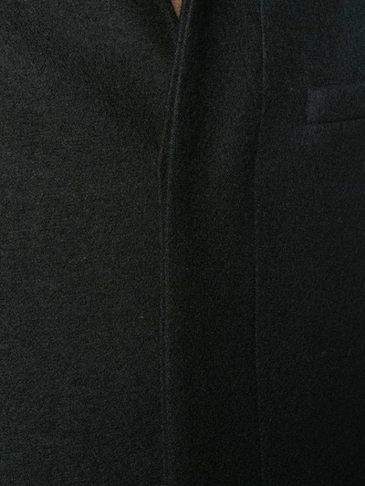 Shop Tonello Single Breasted Coat In Black