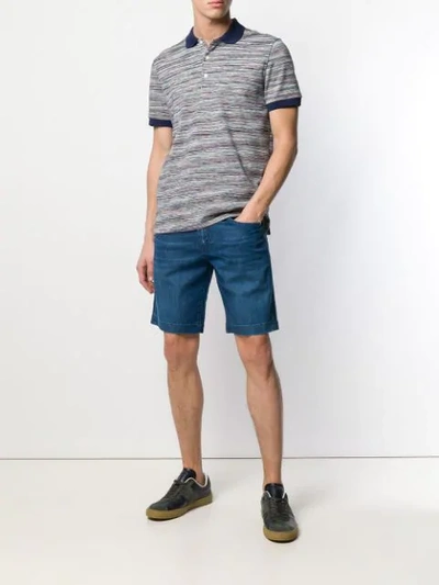 Shop Jacob Cohen Tailored Denim Shorts In Blue