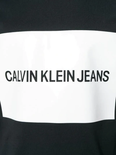Shop Calvin Klein Jeans Est.1978 Vinyl Logo T In Black