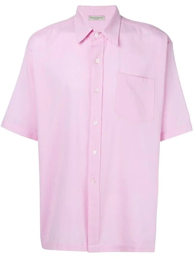 Shop Holland & Holland Shortsleeved Shirt In Pink