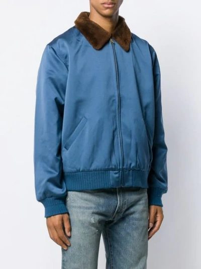 Levi's Climate Seal Bomber Jacket In 0000 Blue | ModeSens