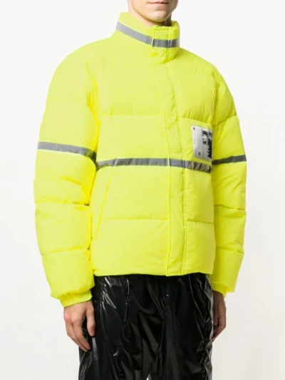 Shop Misbhv Reflective Jacket - Yellow