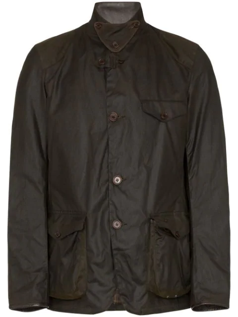 barbour beacon sports waxed jacket