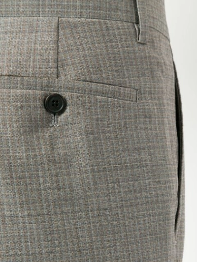 Shop Gieves & Hawkes Formal Slim Suit In Brown