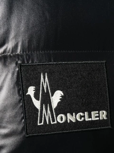 Shop Moncler Banker Gilet In Black