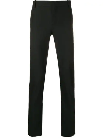 Shop Balmain Classic Chinos In Black