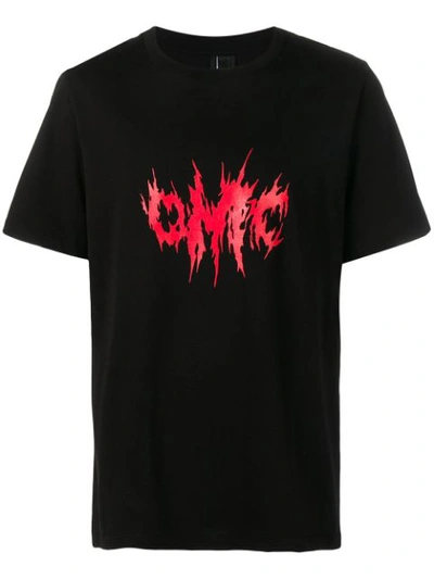 Shop Omc Logo Stamp T-shirt - Black