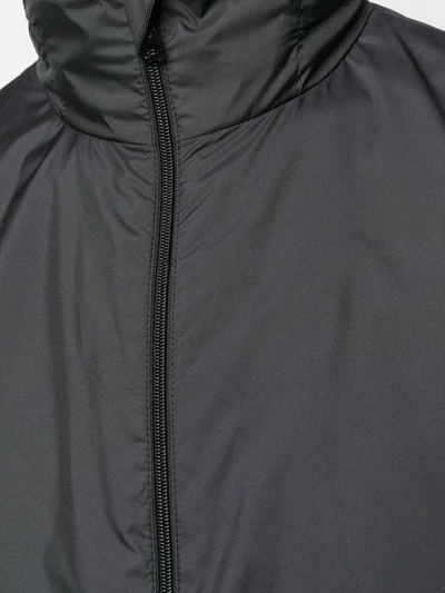 Shop Prada Zipped Lightweight Jacket In 002 Nero