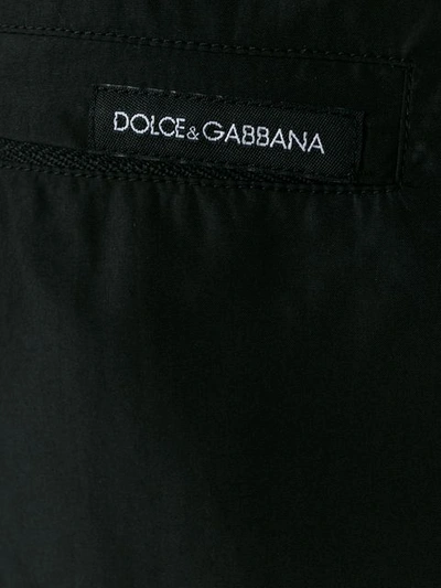 Shop Dolce & Gabbana Logo Swimming Shorts In Black