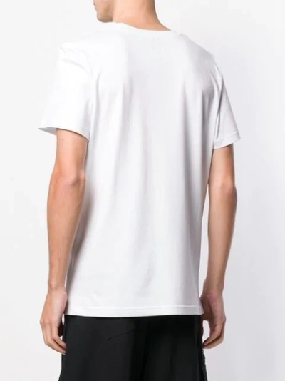 Shop Les Bohēmiens 'the True Cost' T-shirt In White