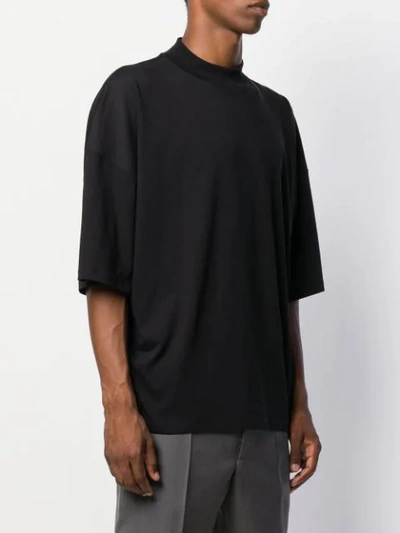 Shop Jil Sander Boxy Fit T-shirt - Black