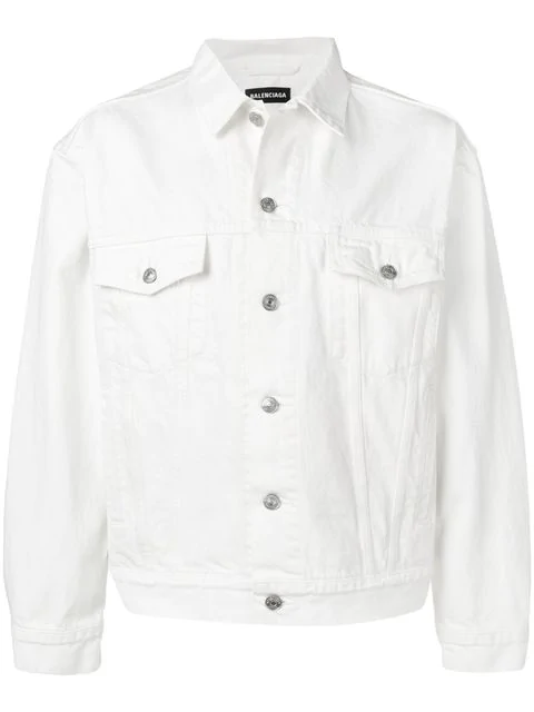 balenciaga white jacket