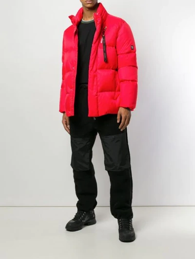 Shop Bacon Big Boo Padded Jacket - Red