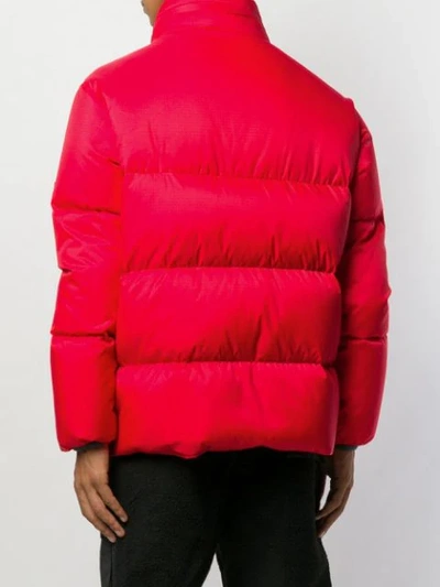 Shop Bacon Big Boo Padded Jacket - Red