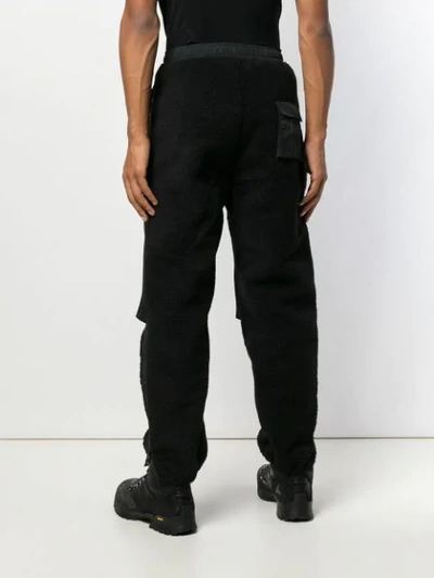Shop Perks And Mini Pam  Dna Sherpa Trousers - Black