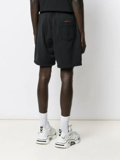 DSQUARED2 TRACK SHORTS - 黑色