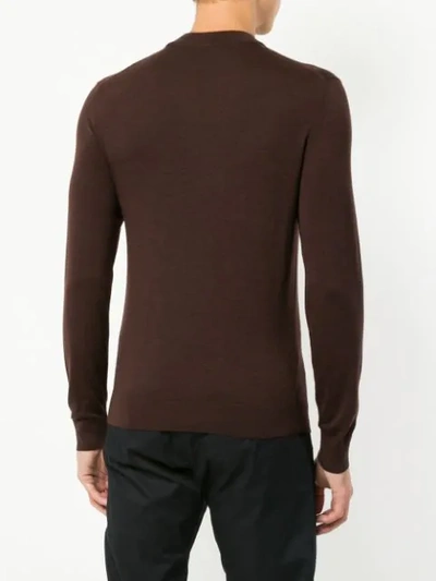 Shop Cerruti 1881 Lightweight Sweater In Red