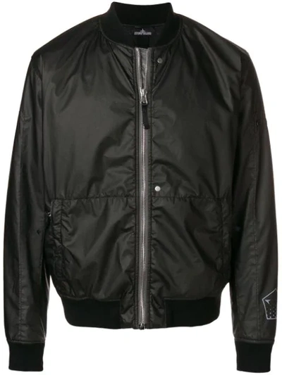 Shop Stone Island Shadow Project Poly-hide 2l Jacket In Black